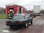 Prio 1 Brand Wegvervoer Auto Parkeerplaats BST N31 Rechts Stienkamp Drachten